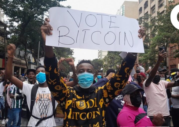vote bitcoin protest