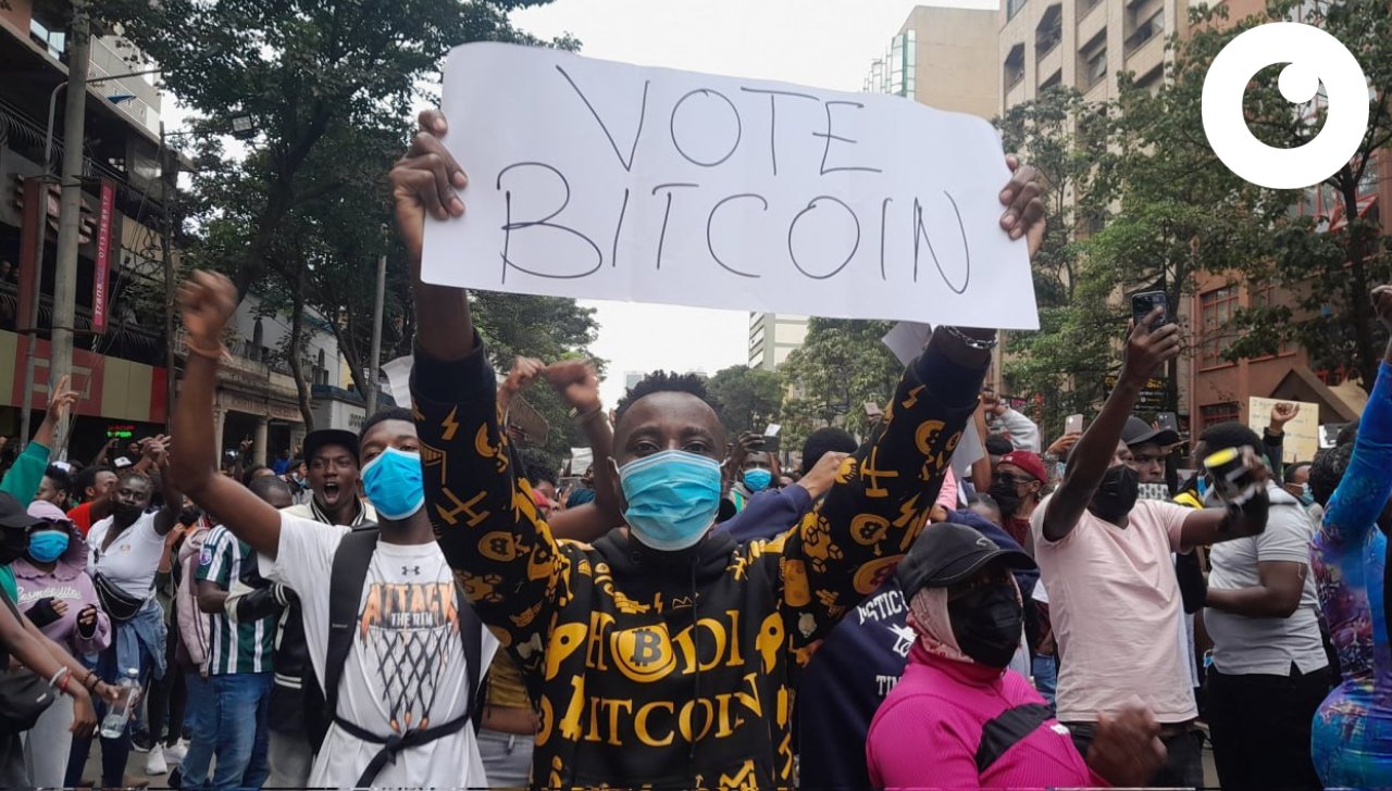 vote bitcoin protest