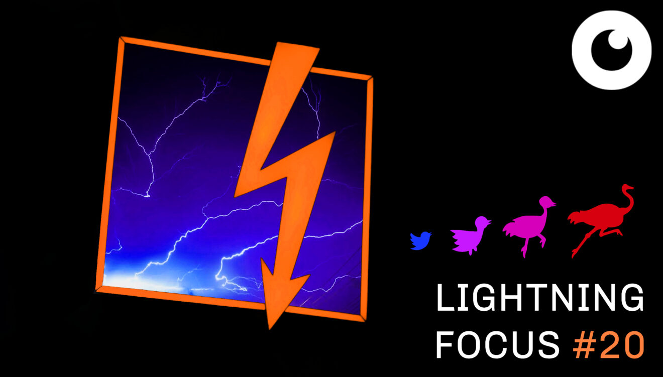 #377 Lightning, Nostr en eCash Focus