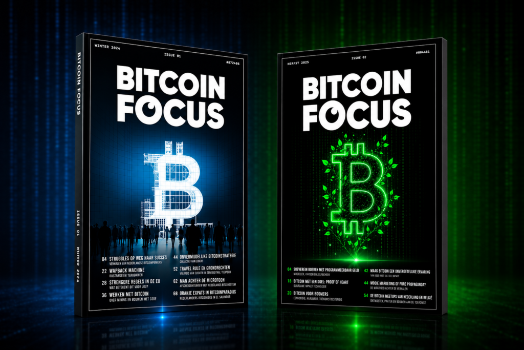 Productfoto combideal Bitcoin Focus Magazine 02 en 03