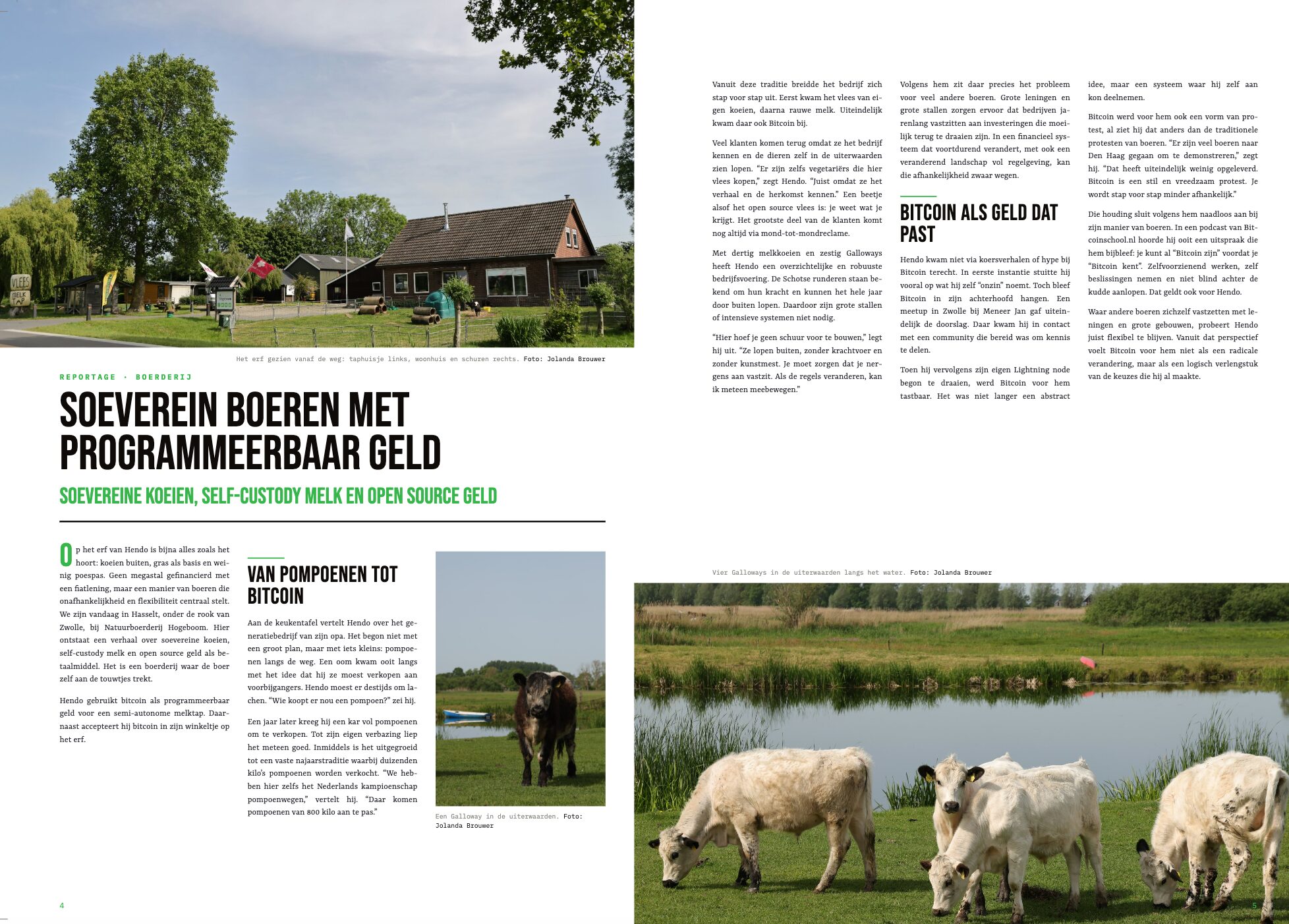 Reportage: Soeverein boeren met programmeerbaar geld