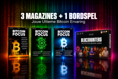 Bitcoin Startpakket: 3 Magazines + Blockhunters Bordspel
